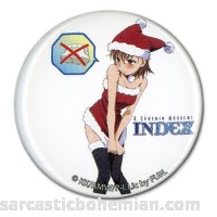 Great Eastern Entertainment A Certain Magical Index Christmas Misaka Button 1.25 B00ME52V1K